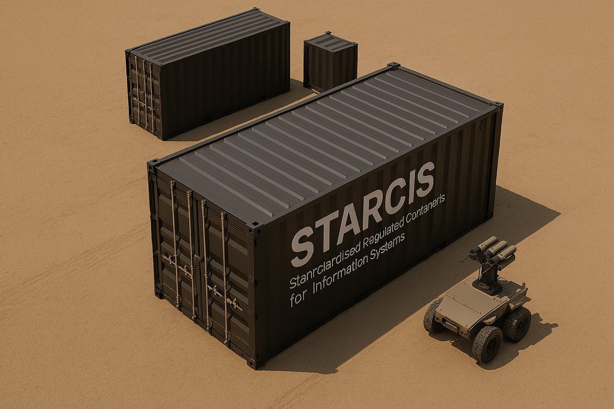 Intérieur STARCIS : IT Room et zone sécurisée